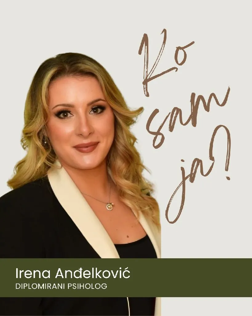 Irena Anđelković, diplomirani psiholog